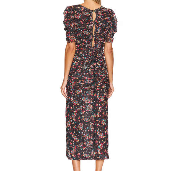 Free People Briella Midi Dress Twilight‎ Combo XS - Picture 3 of 9